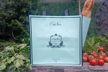 Tote Bag - Large - Jade & Black (Carton of 10)